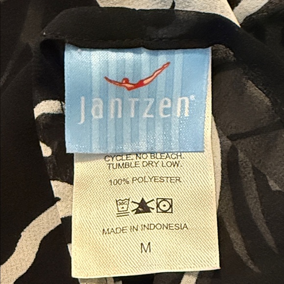 🌹𝗝𝗔𝗡𝗧𝗭𝗘𝗡 𝗕𝗟𝗔𝗖𝗞 - 𝗪𝗛𝗜𝗧𝗘 𝗦𝗛𝗘𝗘𝗥 𝗙𝗟𝗢𝗥𝗔𝗟 𝗧𝗜𝗘 𝗙𝗥𝗢𝗡𝗧 𝗖𝗢𝗩𝗘𝗥 𝗨𝗣 𝗣𝗔𝗡𝗧𝗦 - Picture 3 of 8